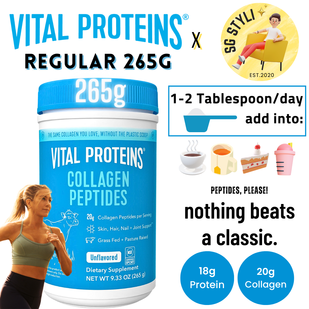 Vital Proteins Collagen Peptides HAVC 265g/567g/680g Unflavored Value Size