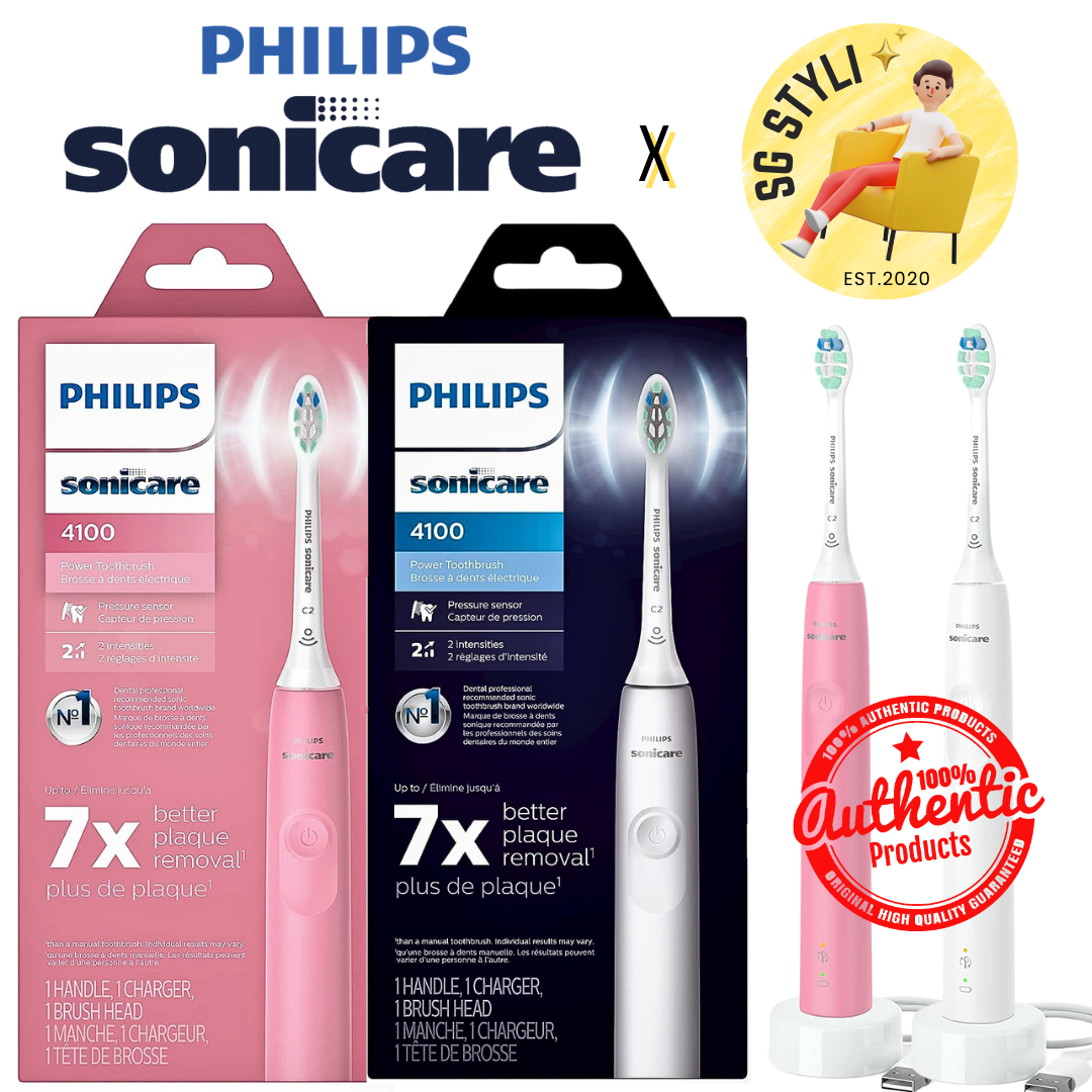 Philips Sonicare 4100 Series New 2022 Rechargeable Electric Toothbrush HX3681