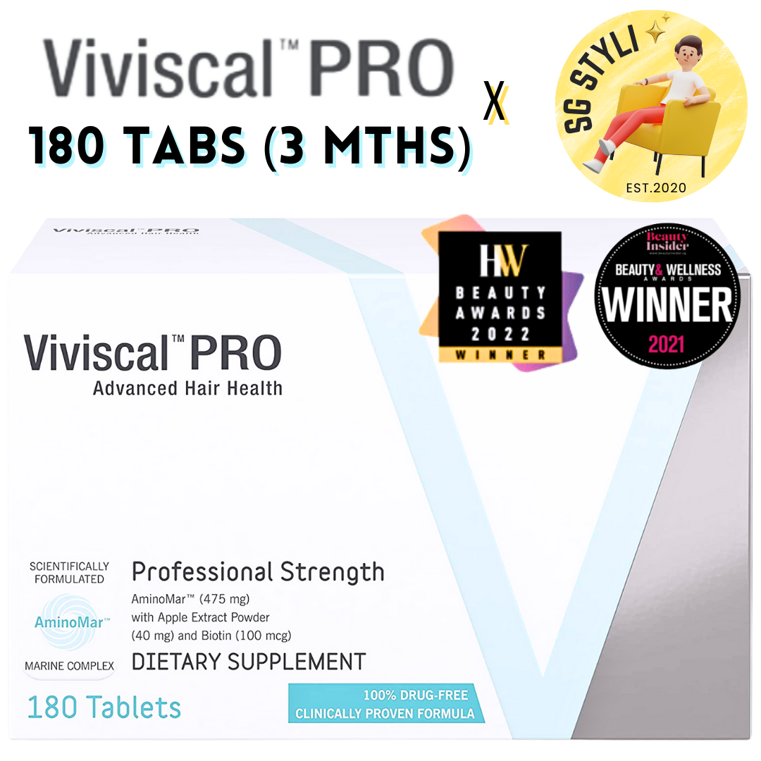 Viviscal Professional PRO 60/180 Tabs (Hair Growth Supplements)