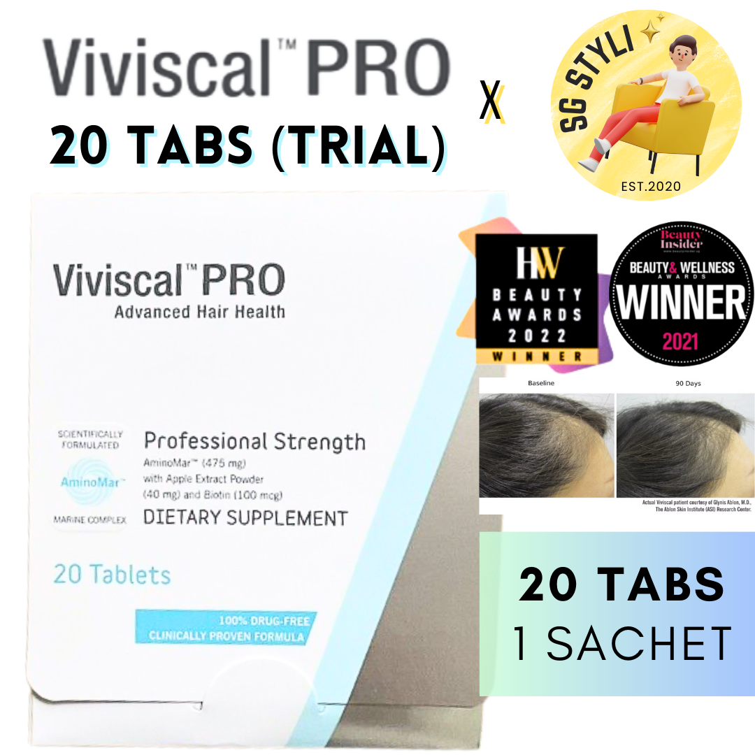 Viviscal Professional PRO 60/180 Tabs (Hair Growth Supplements)