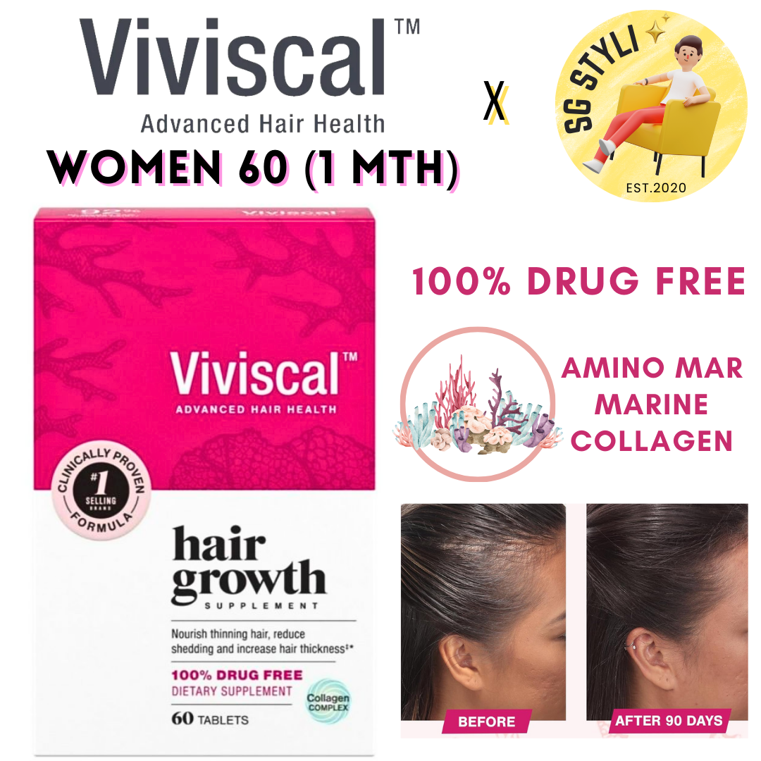 Viviscal Extra Strength Women/Men 60/180 Tabs (Hair Growth Supplements)