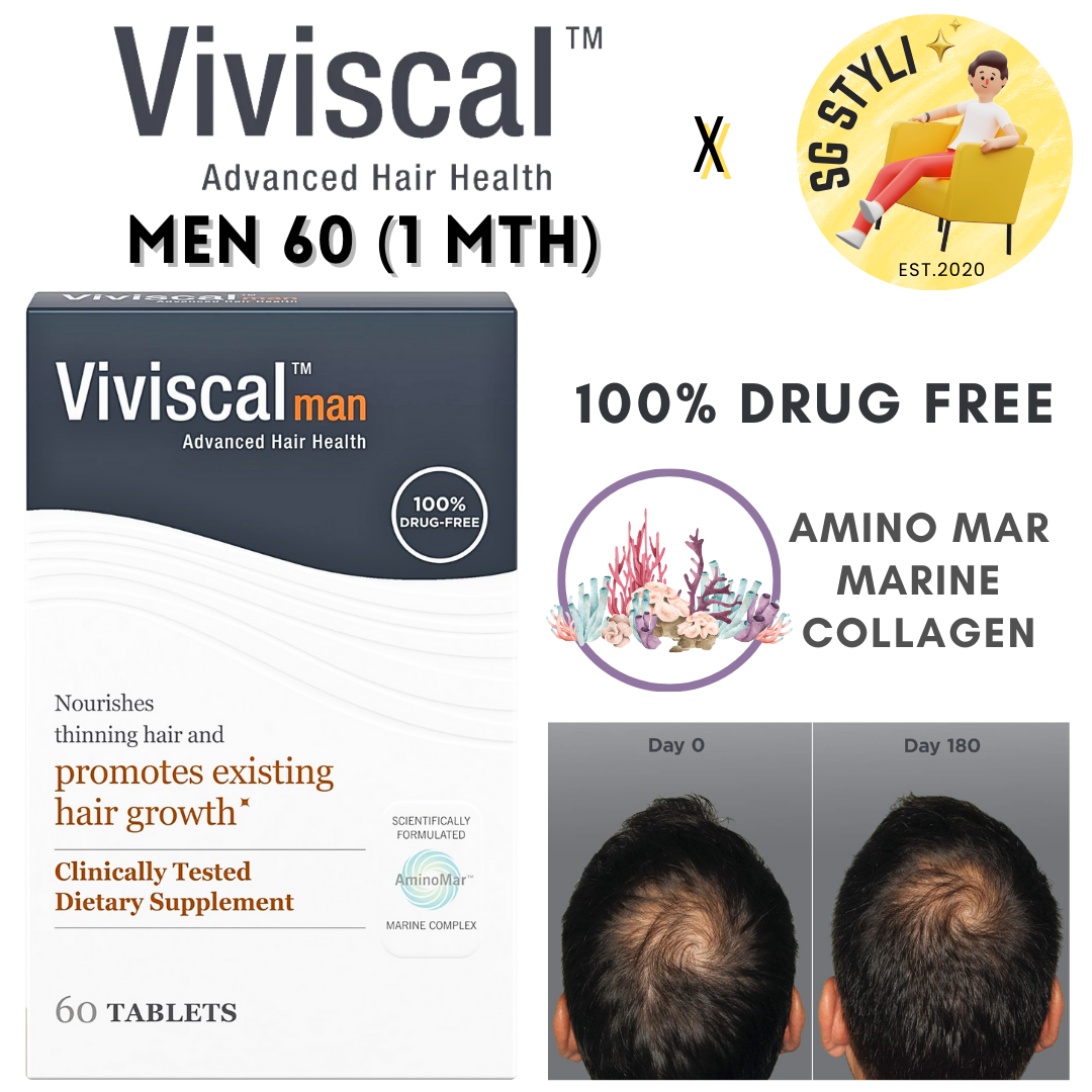 Viviscal Extra Strength Women/Men 60/180 Tabs (Hair Growth Supplements)