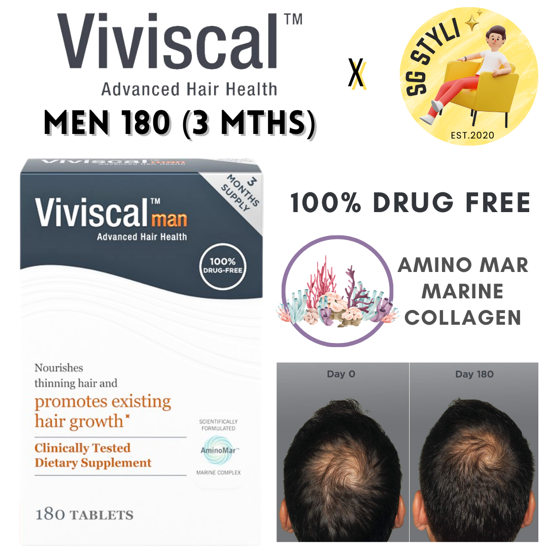 Viviscal Extra Strength Women/Men 60/180 Tabs (Hair Growth Supplements)