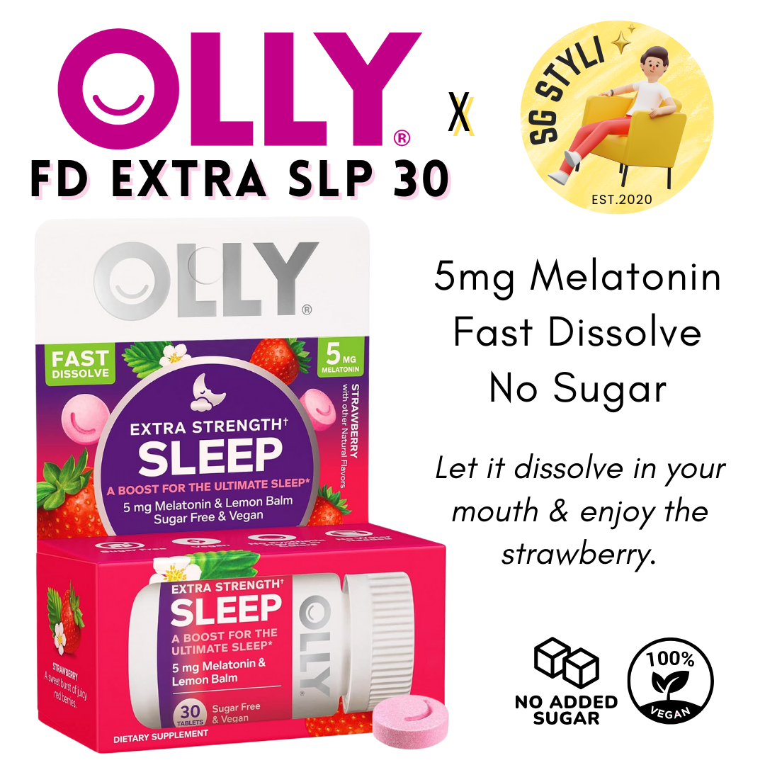 Olly Sleep 50/110 Gummy Vitamins 3mg/5mg/10mg Melatonin (Better Sleep)