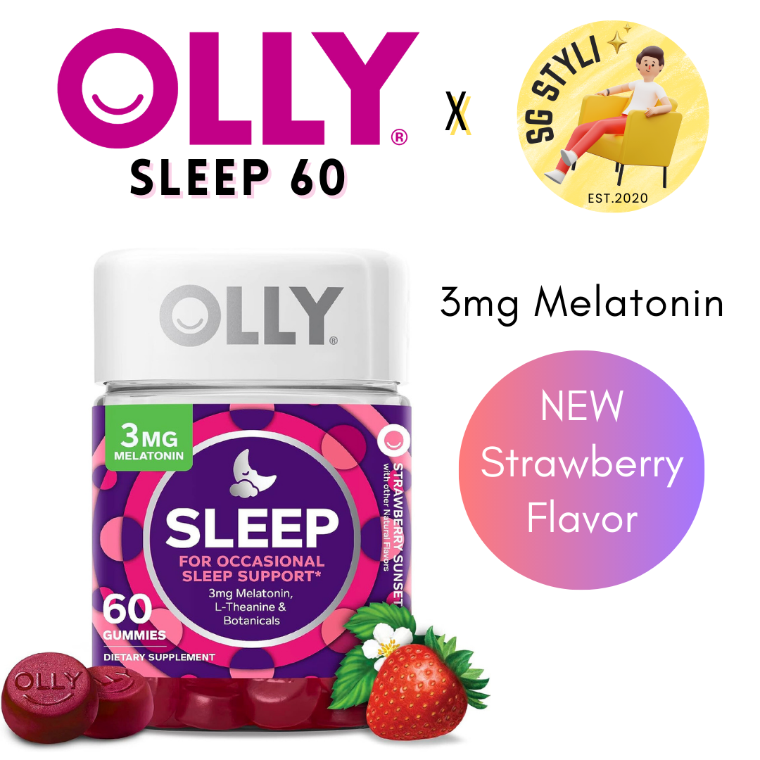 Olly Sleep 50/110 Gummy Vitamins 3mg/5mg/10mg Melatonin (Better Sleep)