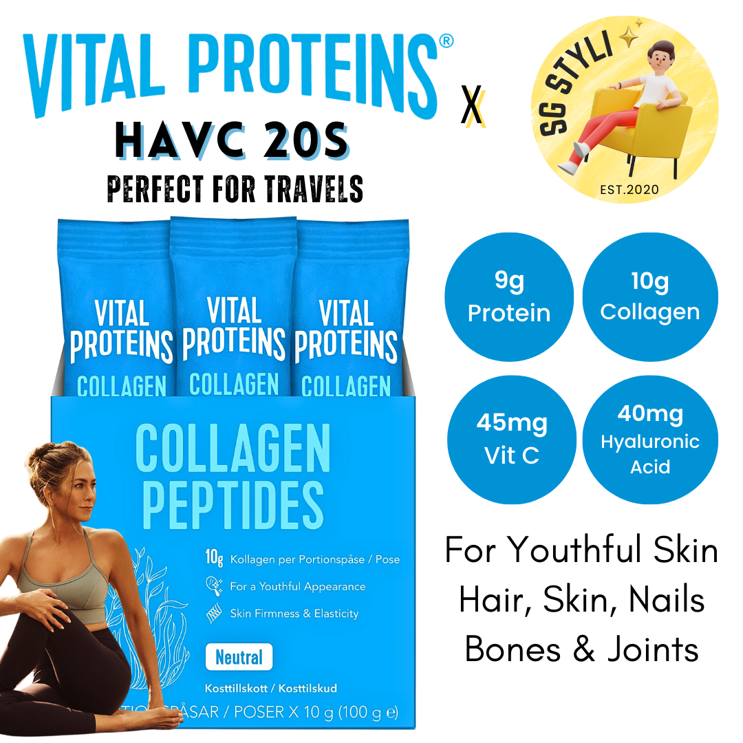 Vital Proteins Collagen Peptides HAVC 265g/567g/680g Unflavored Value Size