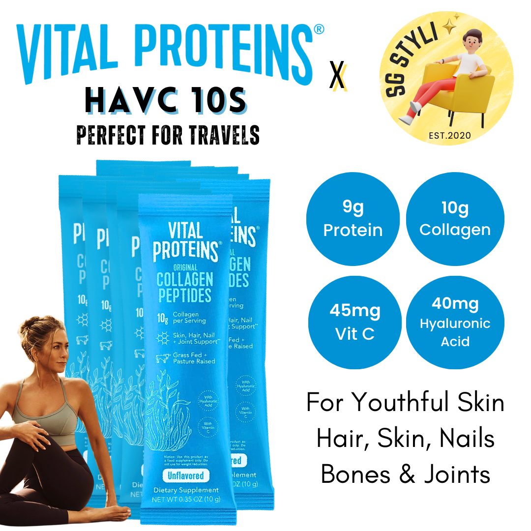 Vital Proteins Collagen Peptides HAVC 265g/567g/680g Unflavored Value Size