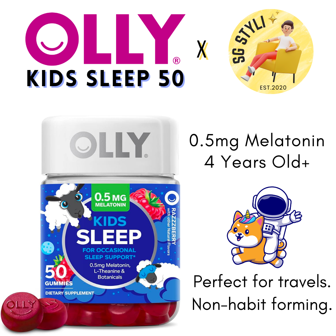 Olly Sleep 50/110 Gummy Vitamins 3mg/5mg/10mg Melatonin (Better Sleep)