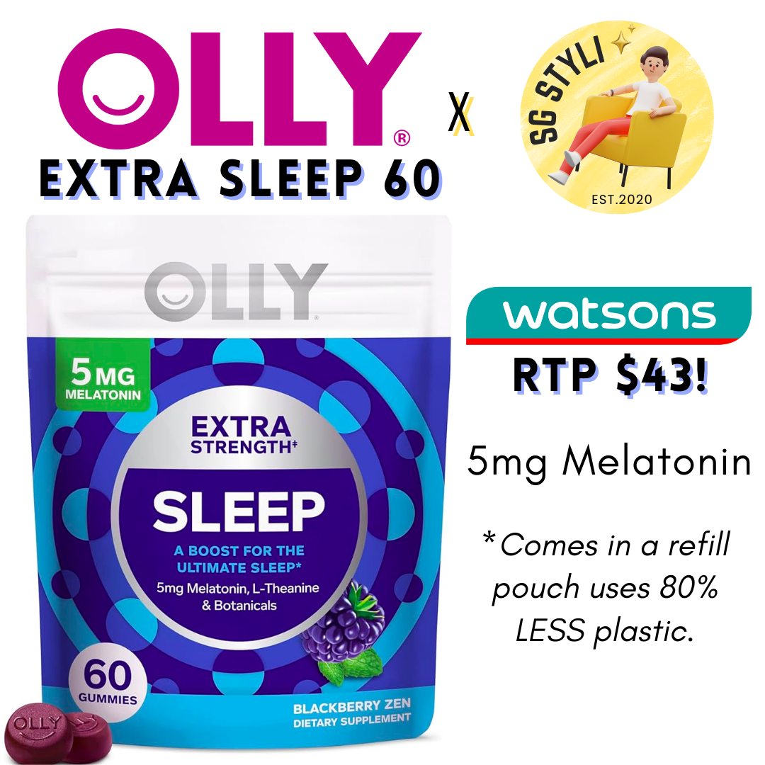 Olly Sleep 50/110 Gummy Vitamins 3mg/5mg/10mg Melatonin (Better Sleep)