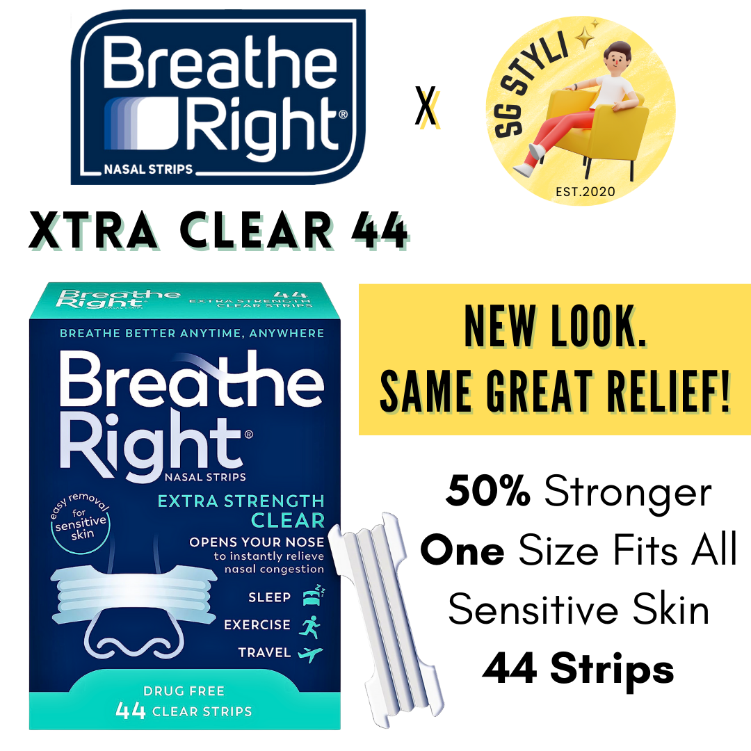 Breathe Right Nasal Strips 10/30/44/72's Extra Strength (Clear/Tan) (Breathe Better)