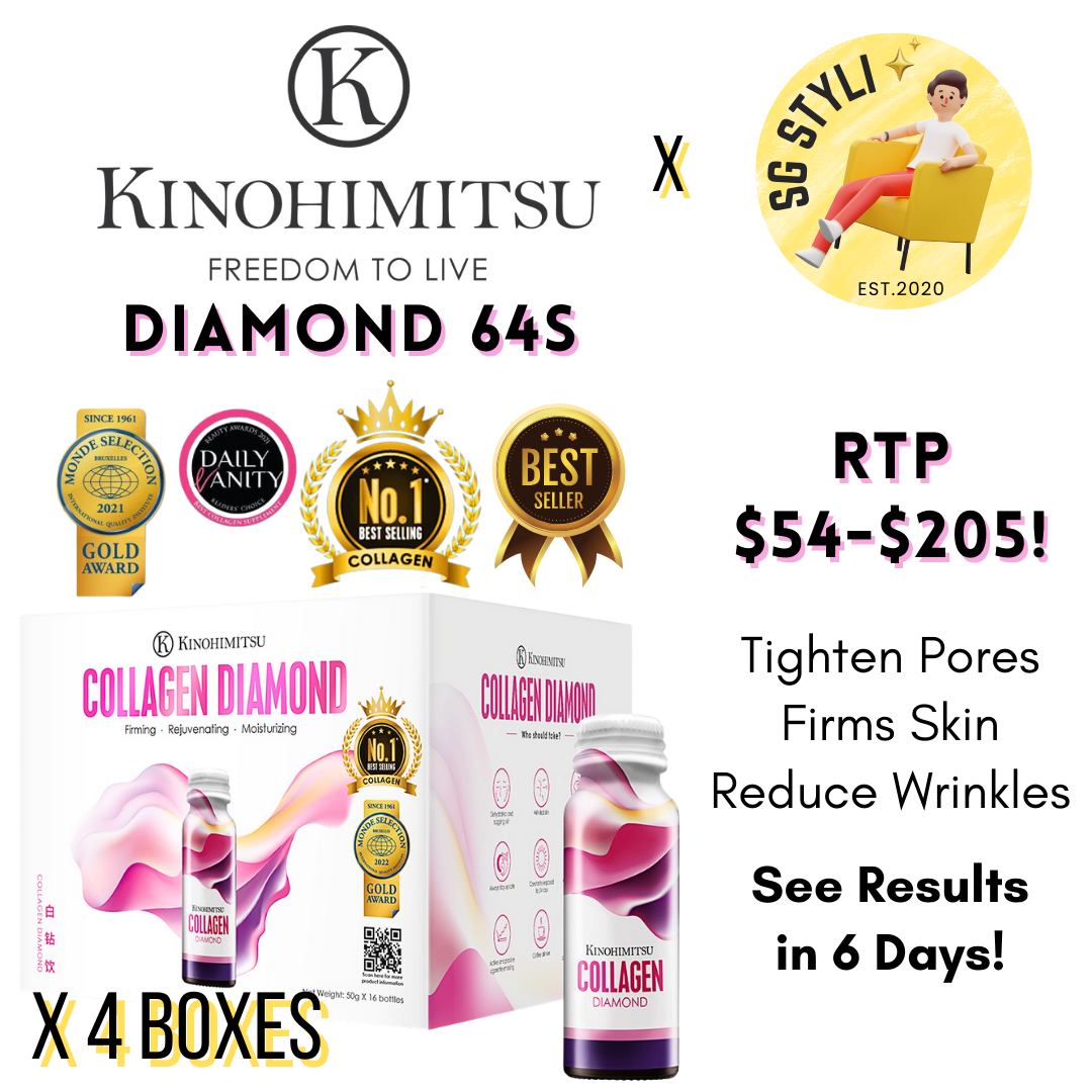 Kinohimitsu Collagen Diamond/Men/Nite 32/64 Bottles (Collagen Drink)