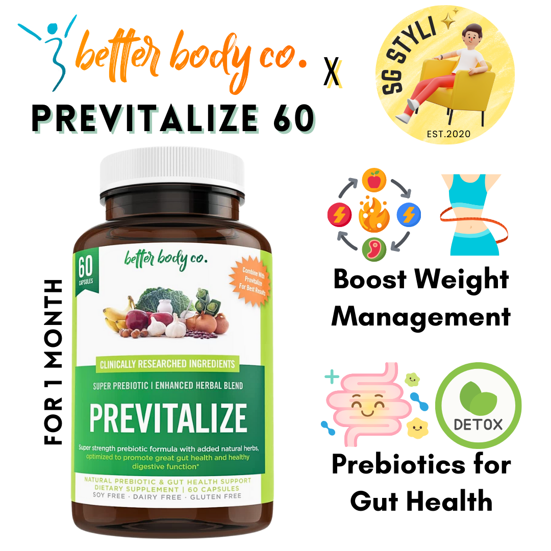 Provitalize Previtalize Slim Gut Bundle for Slimming - Promote Digestion, Metabolism and Gut Health