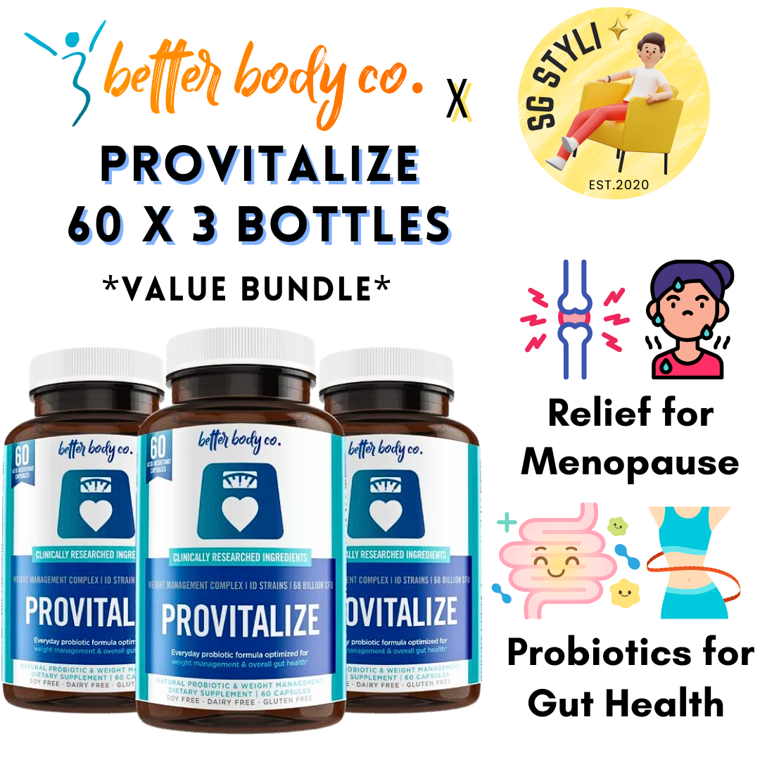 Provitalize Previtalize Slim Gut Bundle for Slimming - Promote Digestion, Metabolism and Gut Health