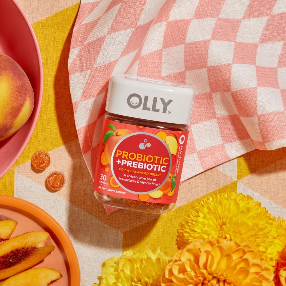 Olly Probiotic 30/70 Gummy Vitamins Peach (Better Digestive Health)