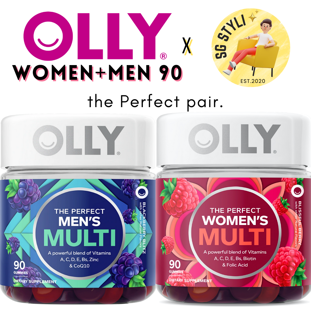 Olly Women/Men/Kids Multivitamins 90/130 Gummies (Supports Daily Health) No Sugar Coating