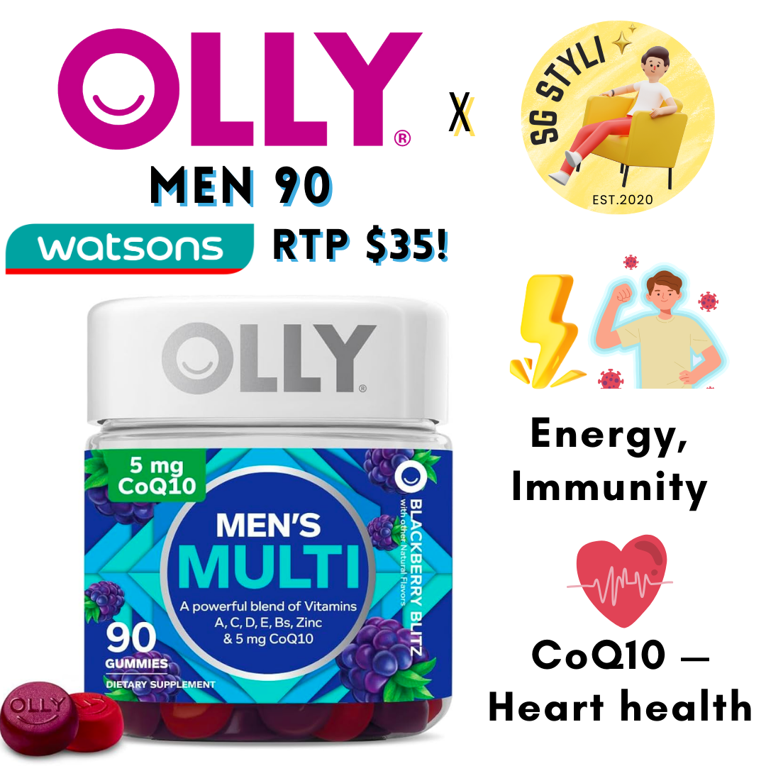 Olly Women/Men/Kids Multivitamins 90/130 Gummies (Supports Daily Health) No Sugar Coating