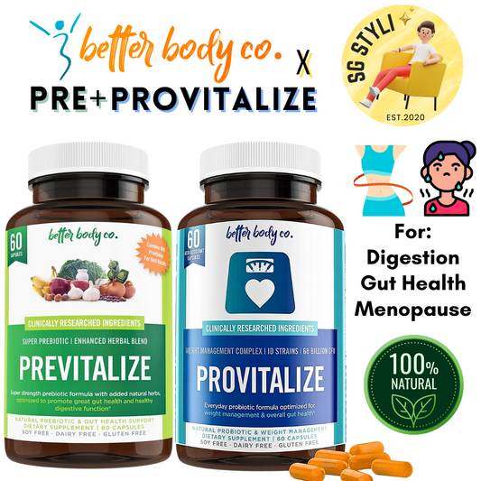 Provitalize Previtalize Slim Gut Bundle for Slimming - Promote Digestion, Metabolism and Gut Health