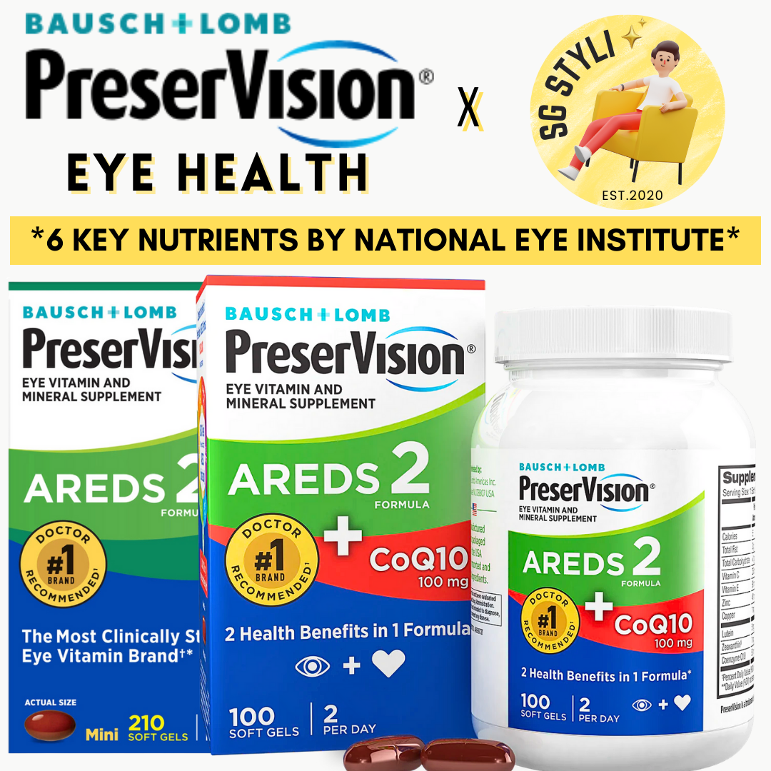 Bausch + Lomb PreserVision AREDS 2 Formula 120/210 Softgels (Eye Health)