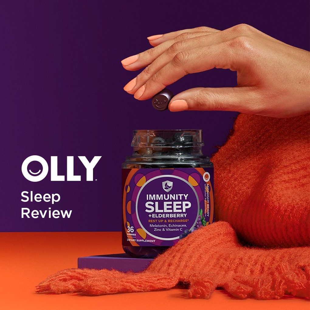 Olly Sleep 50/110 Gummy Vitamins 3mg/5mg/10mg Melatonin (Better Sleep)