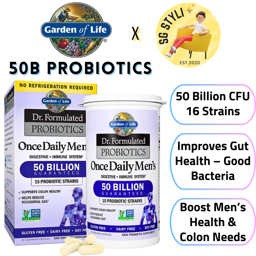 Garden of Life Probiotics Dr. Formulated Probiotics for Women Gut Health 50 Billion CFU