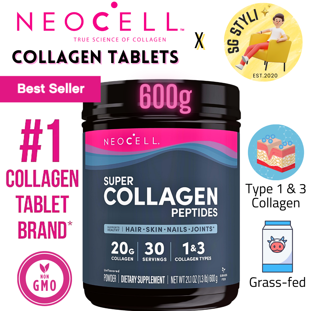 Neocell Super Collagen 270 Tablets + Vitamin C + Biotin