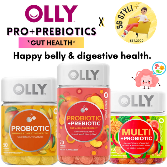 Olly Probiotic 30/70 Gummy Vitamins Peach (Better Digestive Health)