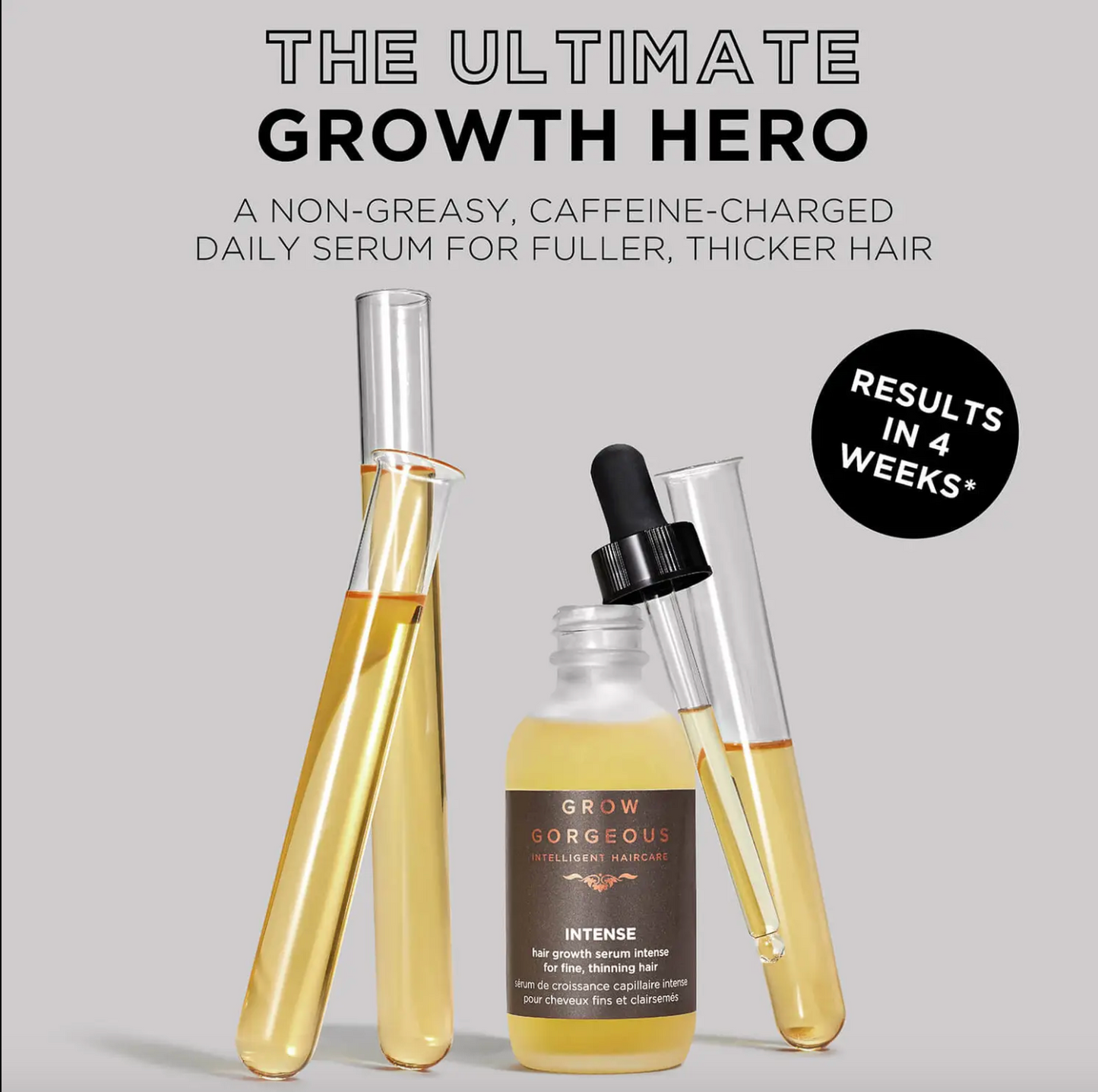 Grow Gorgeous Hair Growth Intense Serum 60ml (Thickening Serum)