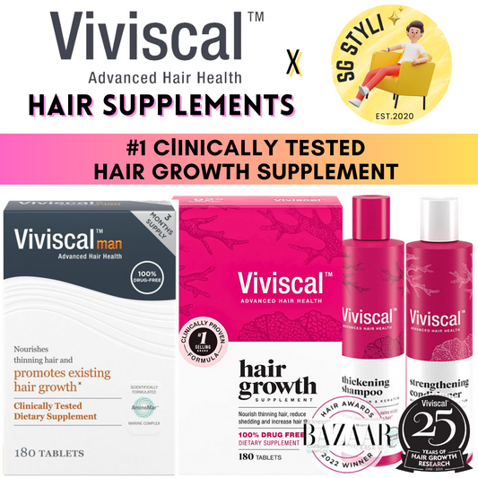 Viviscal Extra Strength Women/Men 60/180 Tabs (Hair Growth Supplements)