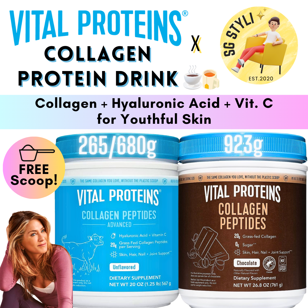 Vital Proteins Collagen Peptides HAVC 265g/567g/680g Unflavored Value Size