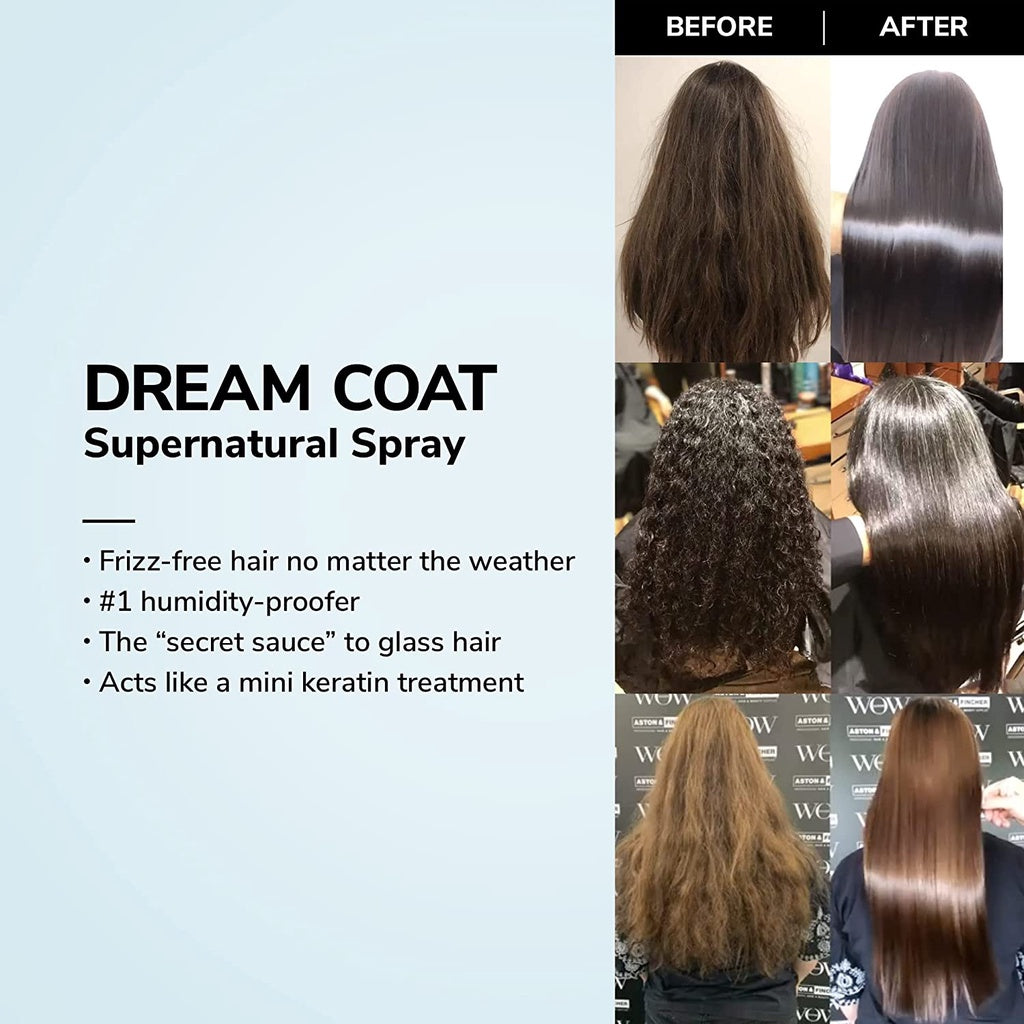 Color Wow Dream Coat 200ml Anti Frizz Supernatural Spray Anti-Humidity (Ideal For Frizzy Hair)