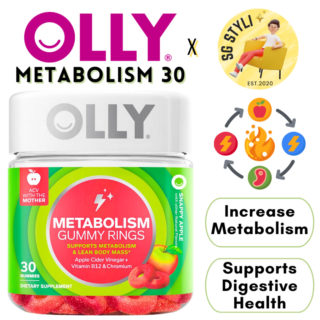 Olly Beauty/Hair/Collagen/Metabolism 30/60 Gummies Softgels