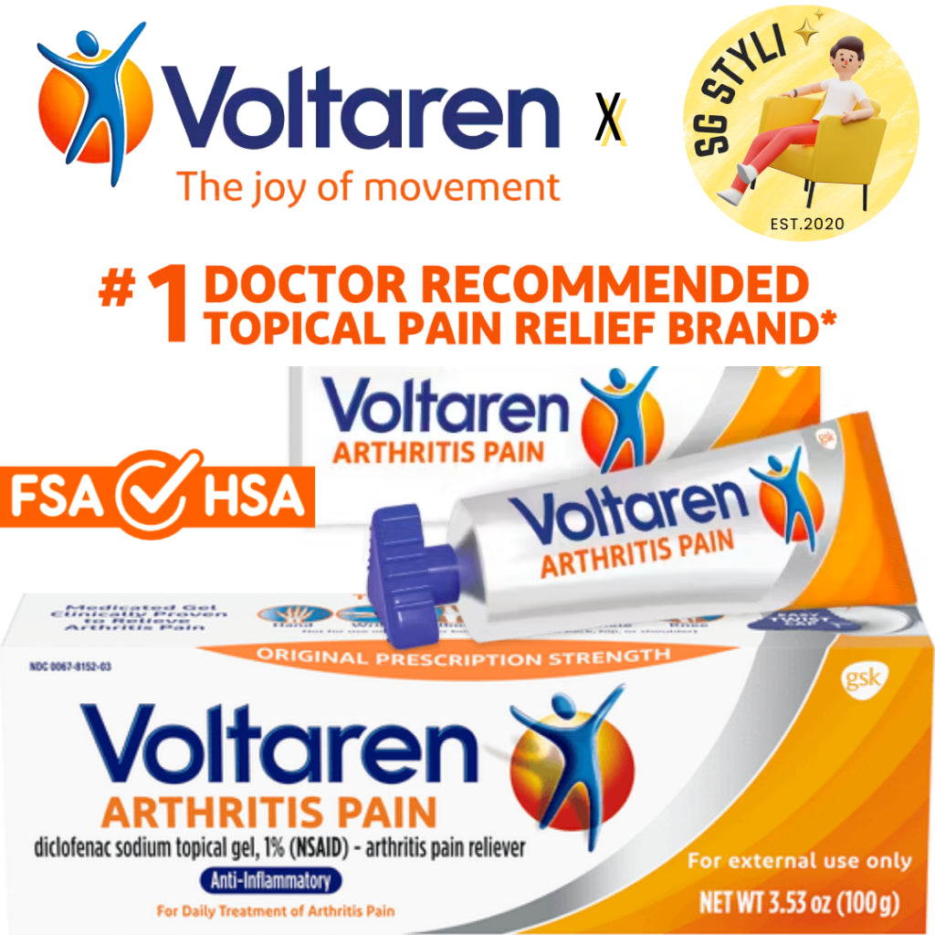 Voltaren Emugel Arthritis Pain Gel Relief Powerful Topical 100g/120g/200g