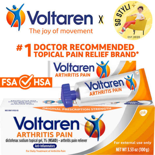 Voltaren Emugel Arthritis Pain Gel Relief Powerful Topical 100g/120g/200g