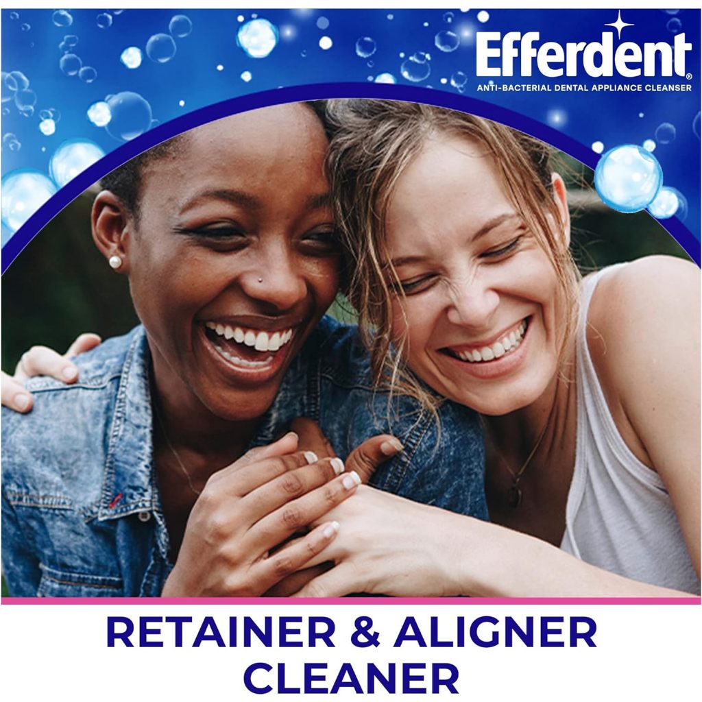 Efferdent Retainer Cleaning Tablets (2/3/4 Months Supply) For Cleaner Retainers