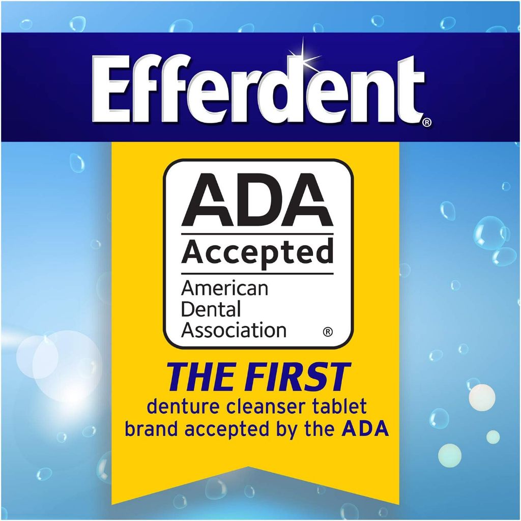 Efferdent Retainer Cleaning Tablets (2/3/4 Months Supply) For Cleaner Retainers