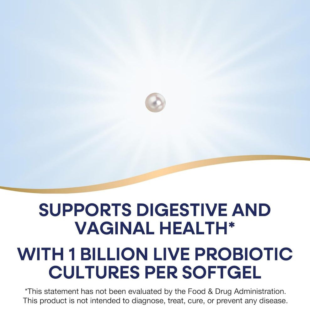 Nature's Way Probiotic Pearls Women's 1 Billion CFU Live Cultures For Women's Health