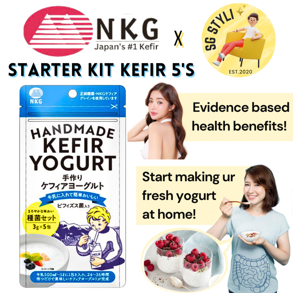 💯 NKG Nihon Kefir Original Probiotics 90B CFU / Mushroom Habit