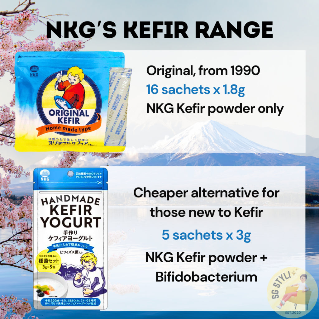 💯 NKG Nihon Kefir Original Probiotics 90B CFU / Mushroom Habit