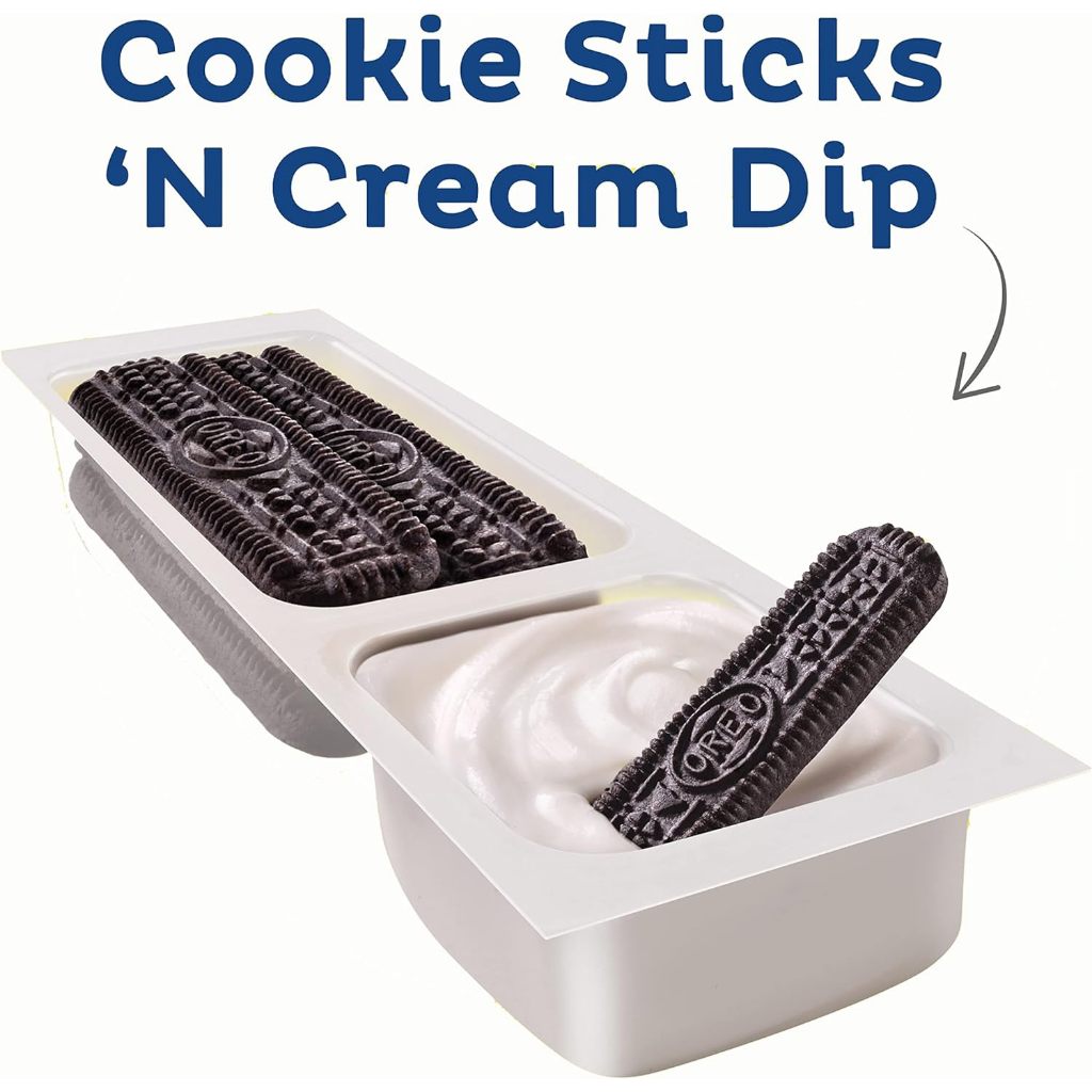 Oreo Handi-Snacks Cookie Sticks 'n Creme Dip, 20 Snack Packs Exp 10/2024