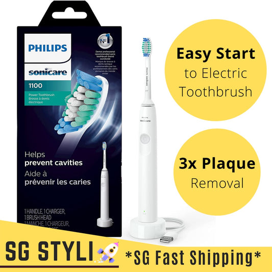 Philips Sonicare 1100 Series 2021 Rechargeable Electric Toothbrush HX3641