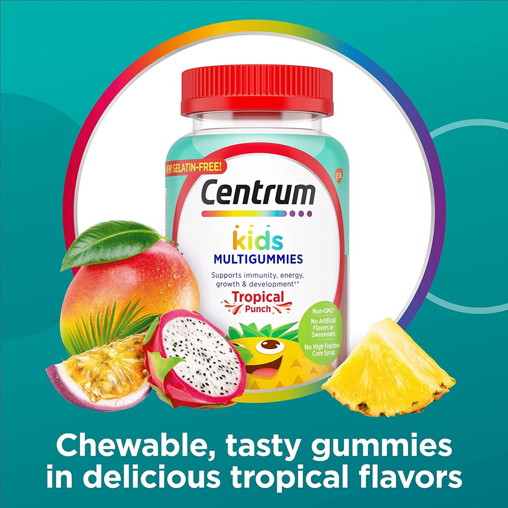 Centrum Gummies Women/Men/Adults 110/150/170 Multivitamins (Vegetarian)