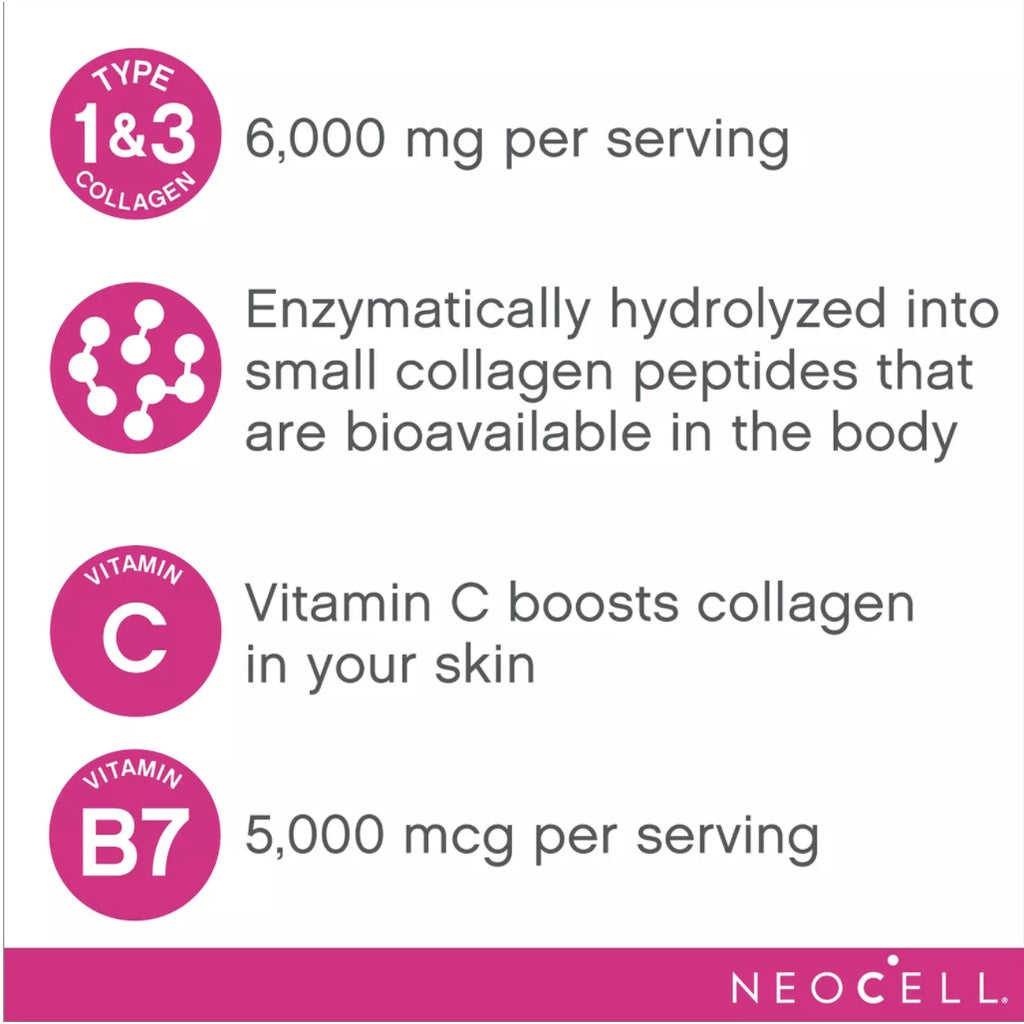 Neocell Super Collagen 270 Tablets + Vitamin C + Biotin