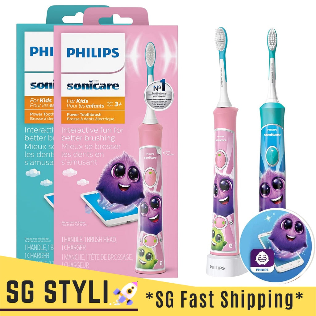 Philips Sonicare Kids Series 2021 Rechargeable Electric Toothbrush HX6321