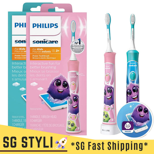 Philips Sonicare Kids Series 2021 Rechargeable Electric Toothbrush HX6321