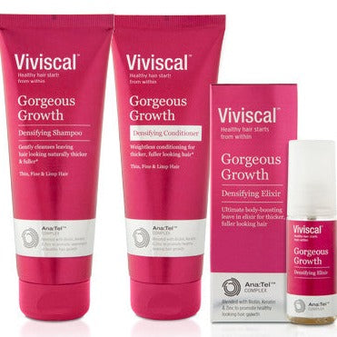 Viviscal Gorgeous Growth Densifying Shampoo/Conditioner 250ml (Woman/Man) (Promotes Hair Growth)