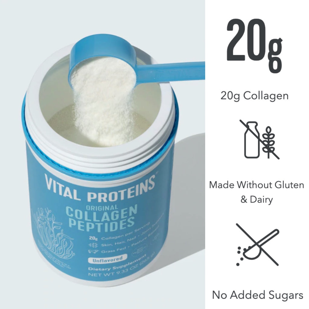 Vital Proteins Collagen Peptides HAVC 265g/567g/680g Unflavored Value Size