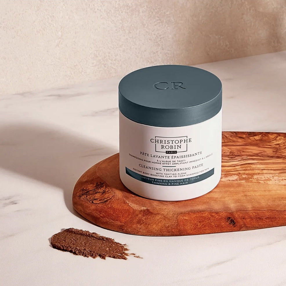 Christophe Robin Thickening Paste with Tahitian Algae (Ideal for Men with Thin, Fine Hair)